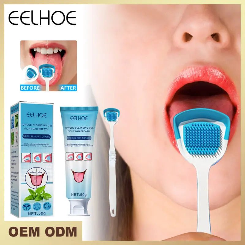 EELHOE Tongue Cleansing Gel Fight Bad Breath Special for Tongue YT