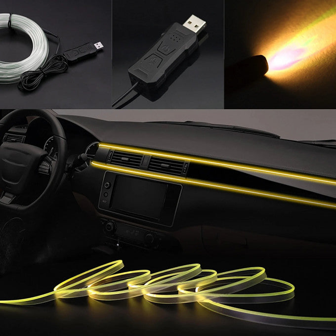 Colors Car Interior Strip Light (2 Meters)