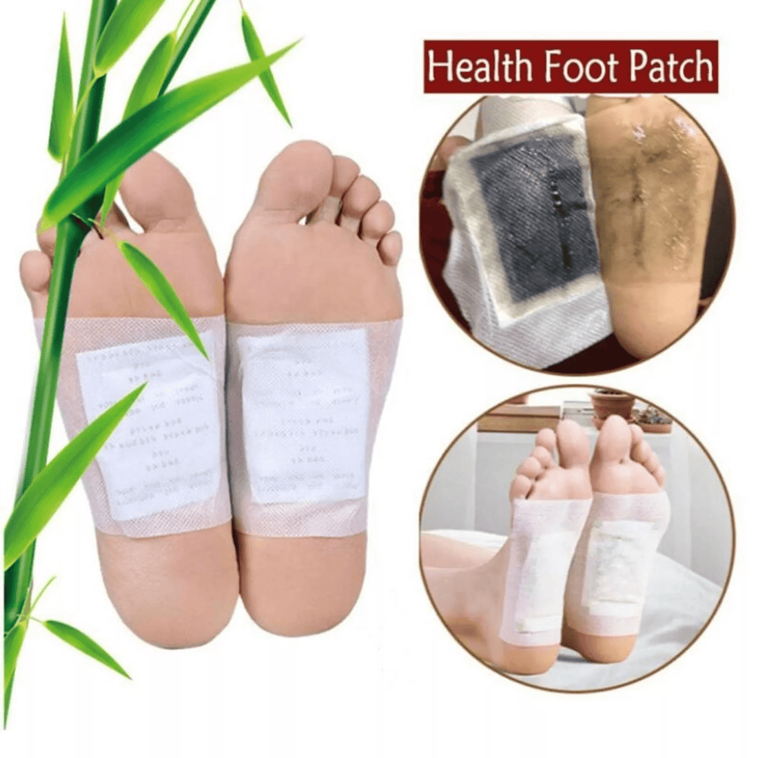 FOOT PATCH DETOXIFY 10 PCS