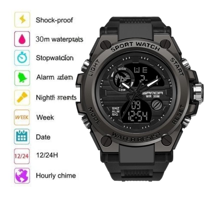 Waterproof Premium Men's Sports Watch