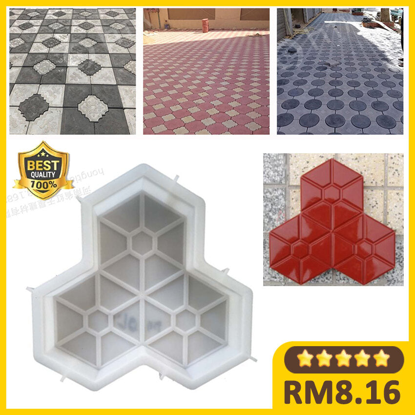DIY Patio Paving Mold YT