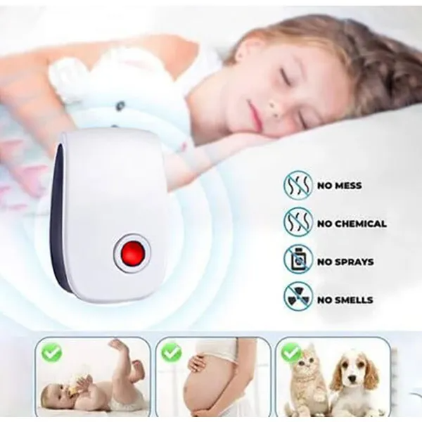 2024 Upgraded Pest Control Ultrasonic Repellent