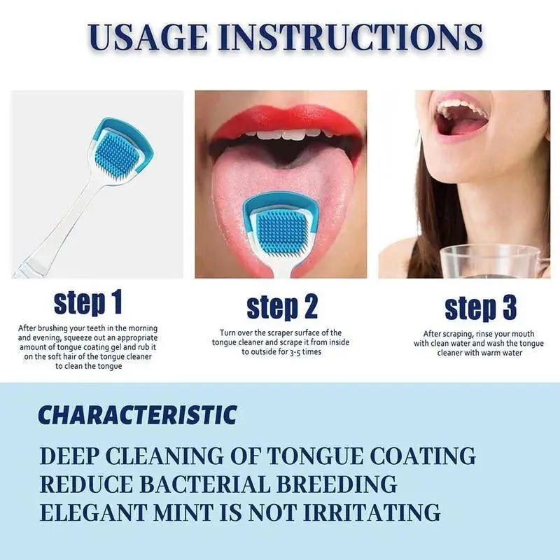 EELHOE Tongue Cleansing Gel Fight Bad Breath Special for Tongue YT