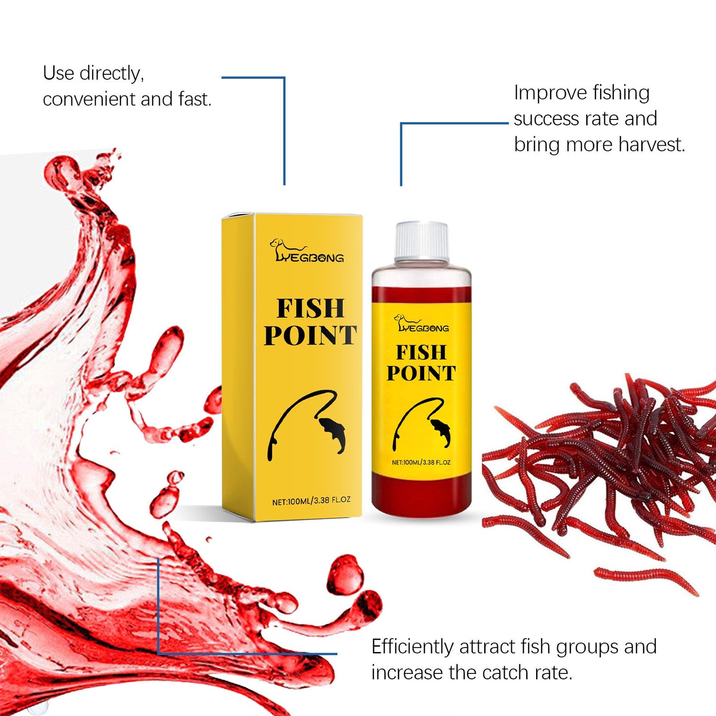 Powerful Fish Catching Liquid