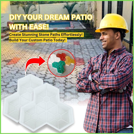 DIY Patio Paving Mold YT