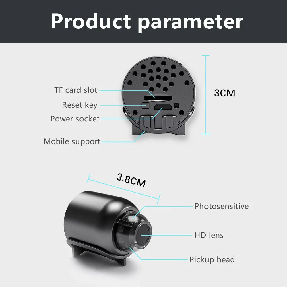 Mini Wireless Camera 1080P HD YT