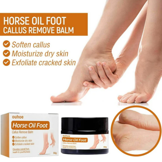 Horse Oil Foot Callus Remedy Balm YT
